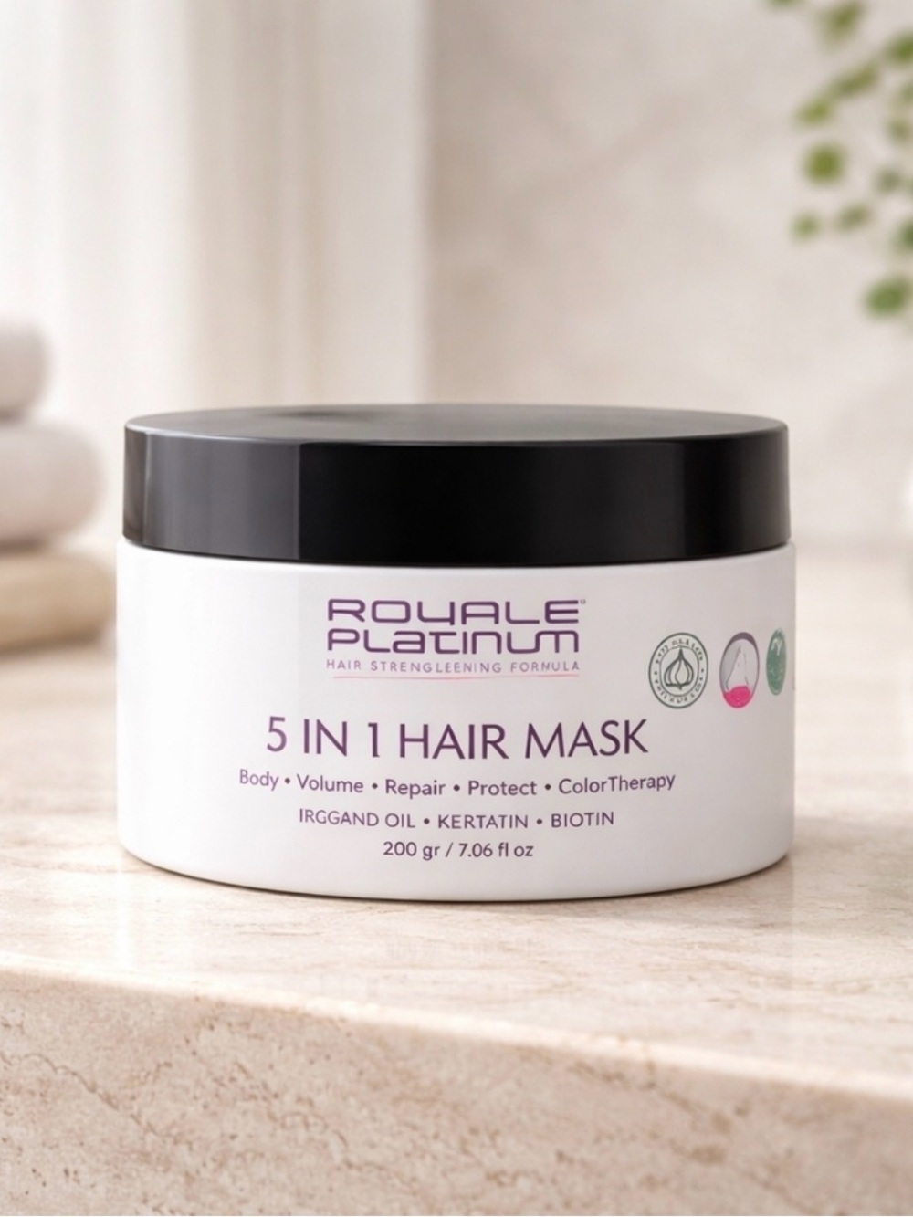 Royale Rescue 5 IN 1 Professional Hair Mask  7.05 fl oz $75 SEALED NEW